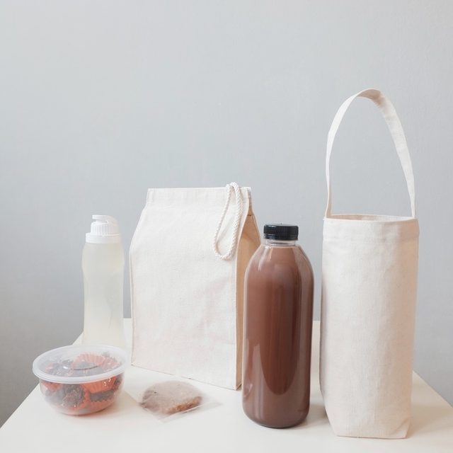 Tas Botol Kanvas Natural
