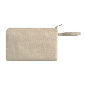 Pouch Zipper Kanvas Natural