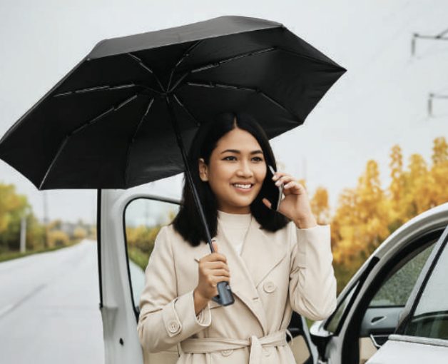 Payung Lipat 3 Dual Otomatis UML303