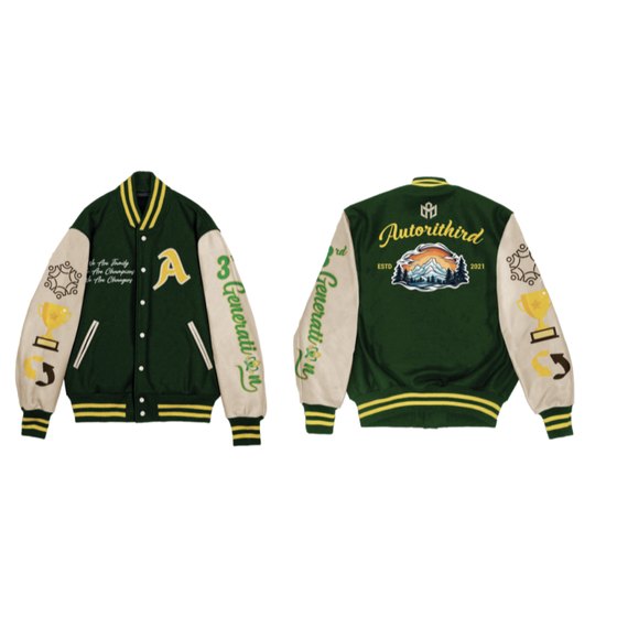 Jaket Varsity Gold Class VRS01