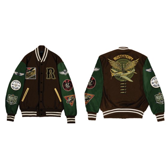Jaket Varsity Platinum Class VRS02